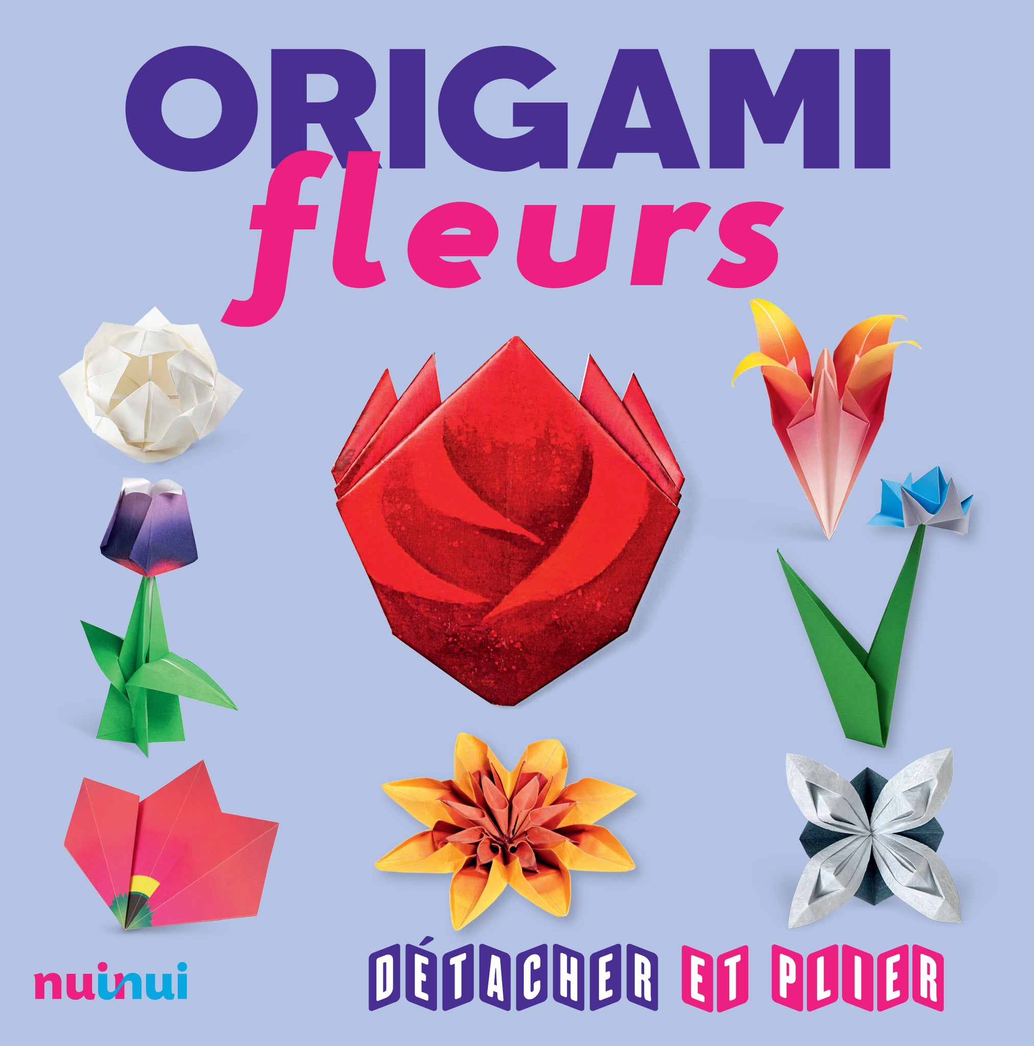 Détacher et plier - Origami fleurs