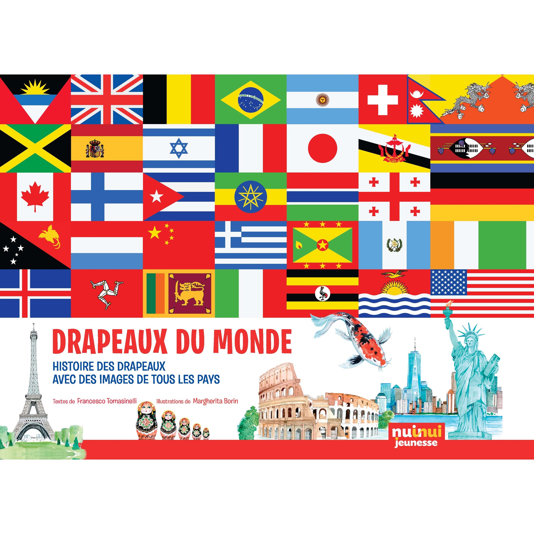 Drapeaux du monde - Histoire des drapeaux avec des images de tous les pays