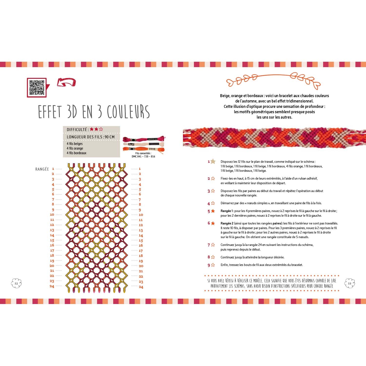 Bracelet brésilien : tuto et inspirations - par Casa La Forêt Bracelet brésilien : tuto et inspirations - par Casa La Forêt