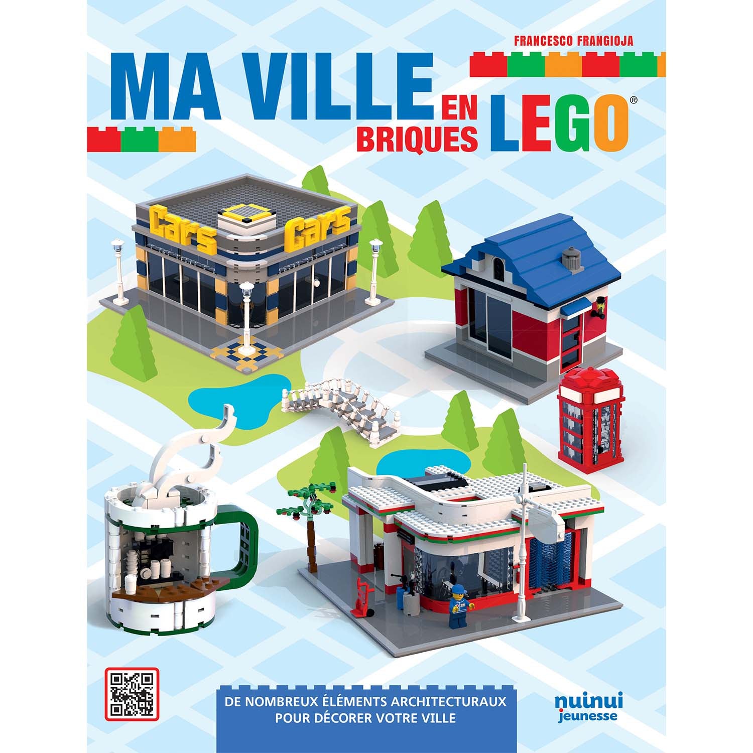 couverture de : Ma ville en briques LEGO couverture de : Ma ville en briques LEGO
