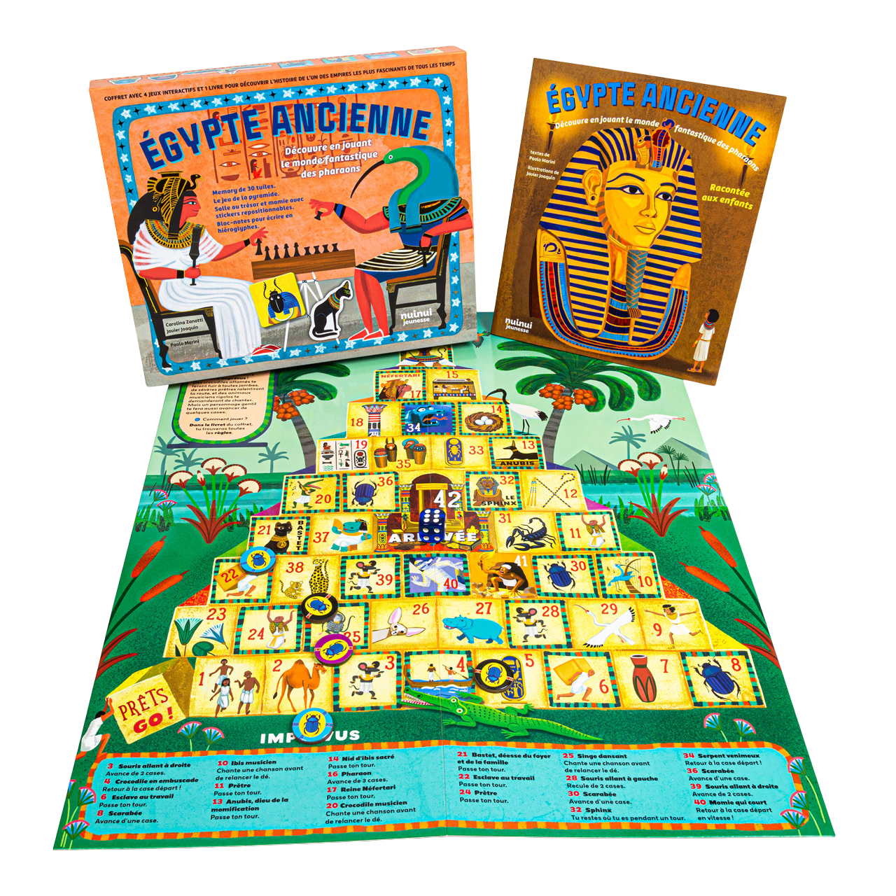 Égypte ancienne - Découvre en jouant le monde fantastique des pharaons