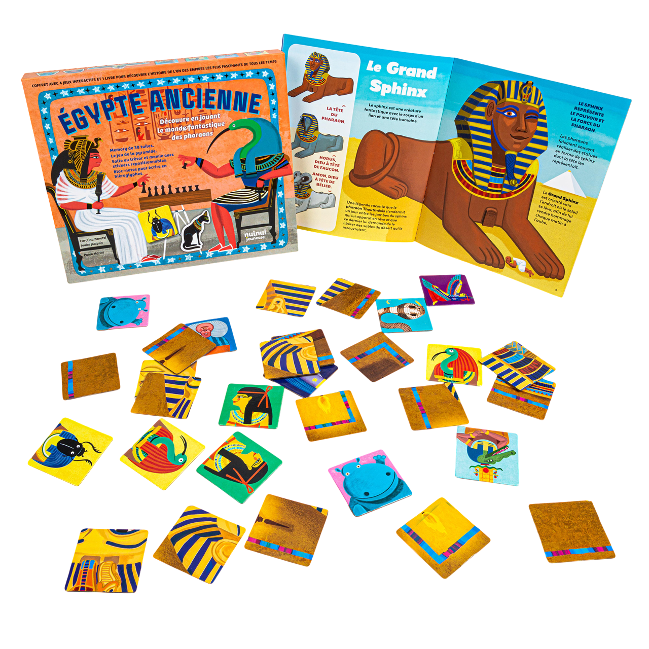 Égypte ancienne - Découvre en jouant le monde fantastique des pharaons