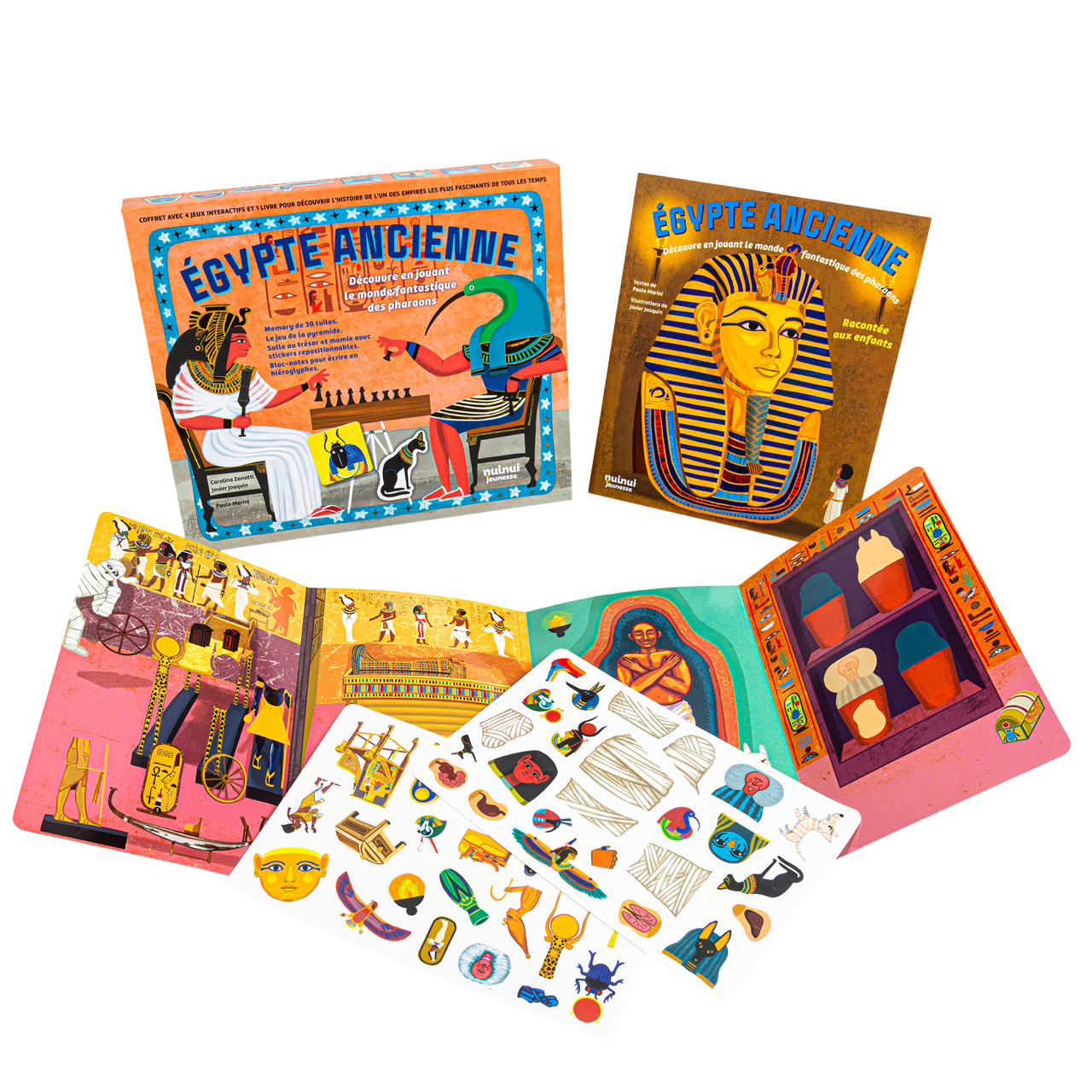 Égypte ancienne - Découvre en jouant le monde fantastique des pharaons
