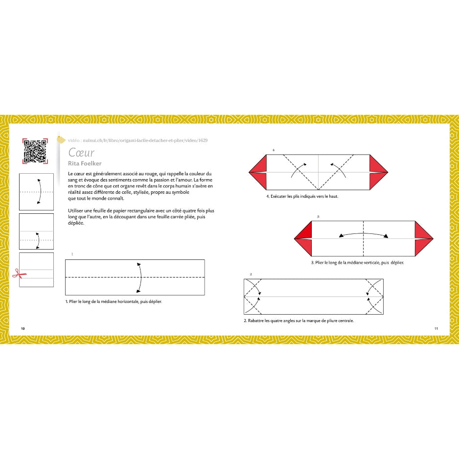 Détacher et Plier XXL ! Origami facile