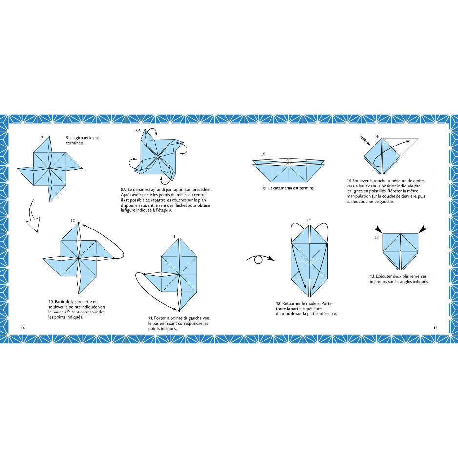 Détacher et Plier XXL ! Origami traditionnel japonais