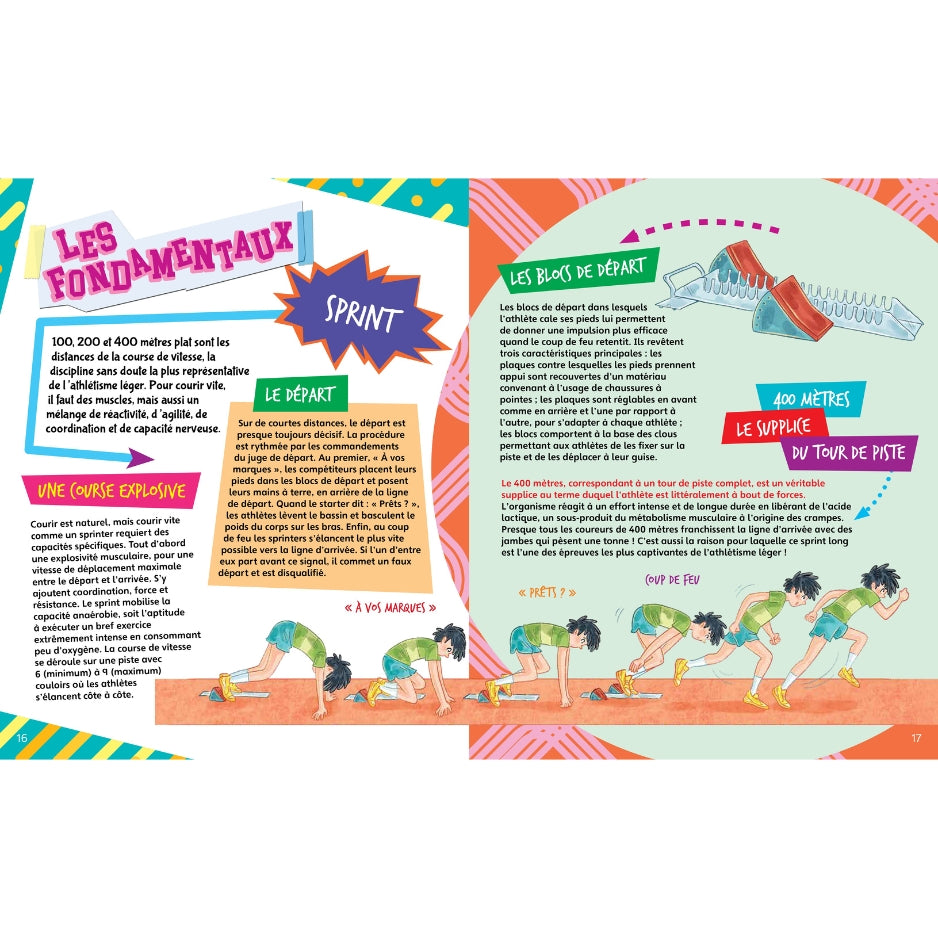 L'athlétisme raconté aux enfants