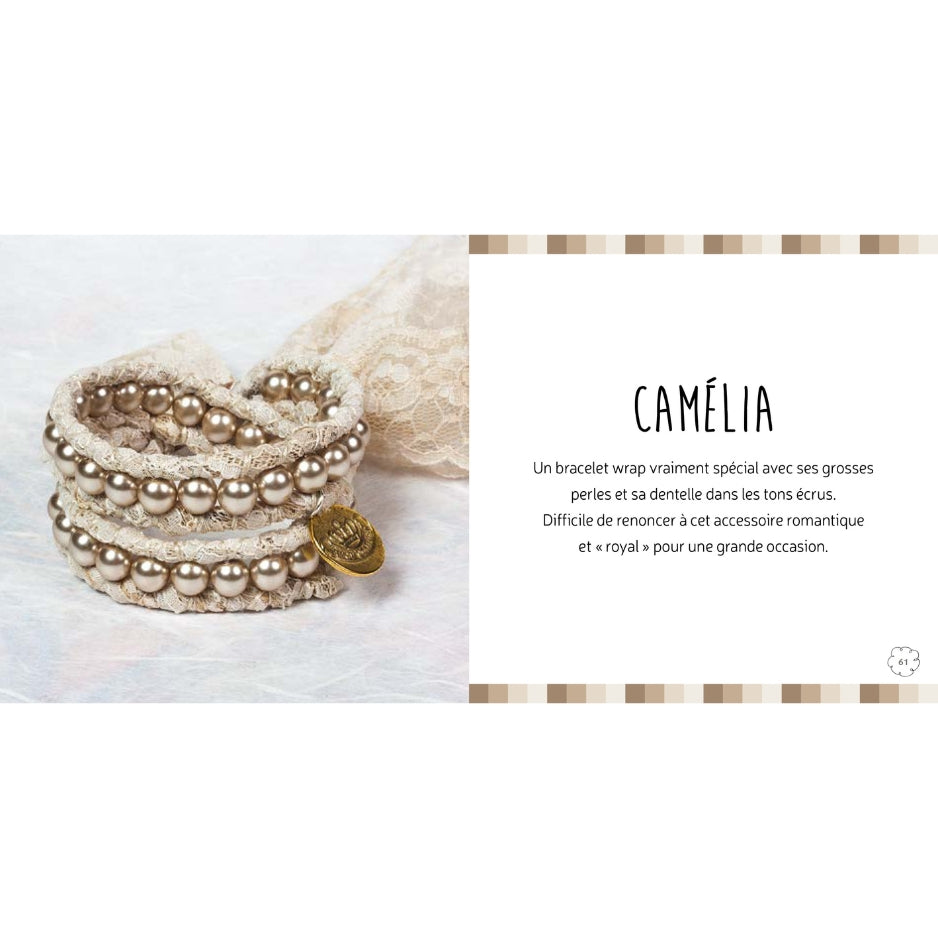Kit bracelets wrap - Un livre avec des instructions, des modèles, des materiaux et des tutoriels vidéos !