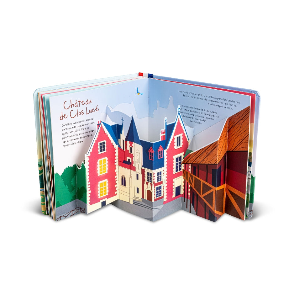 Châteaux de la Loire en pop-up