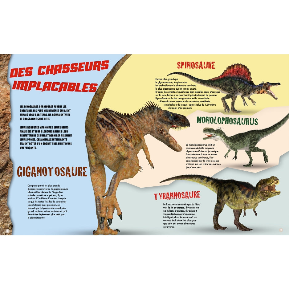 T-Rex - Construis ton dinosaure géant en 3D