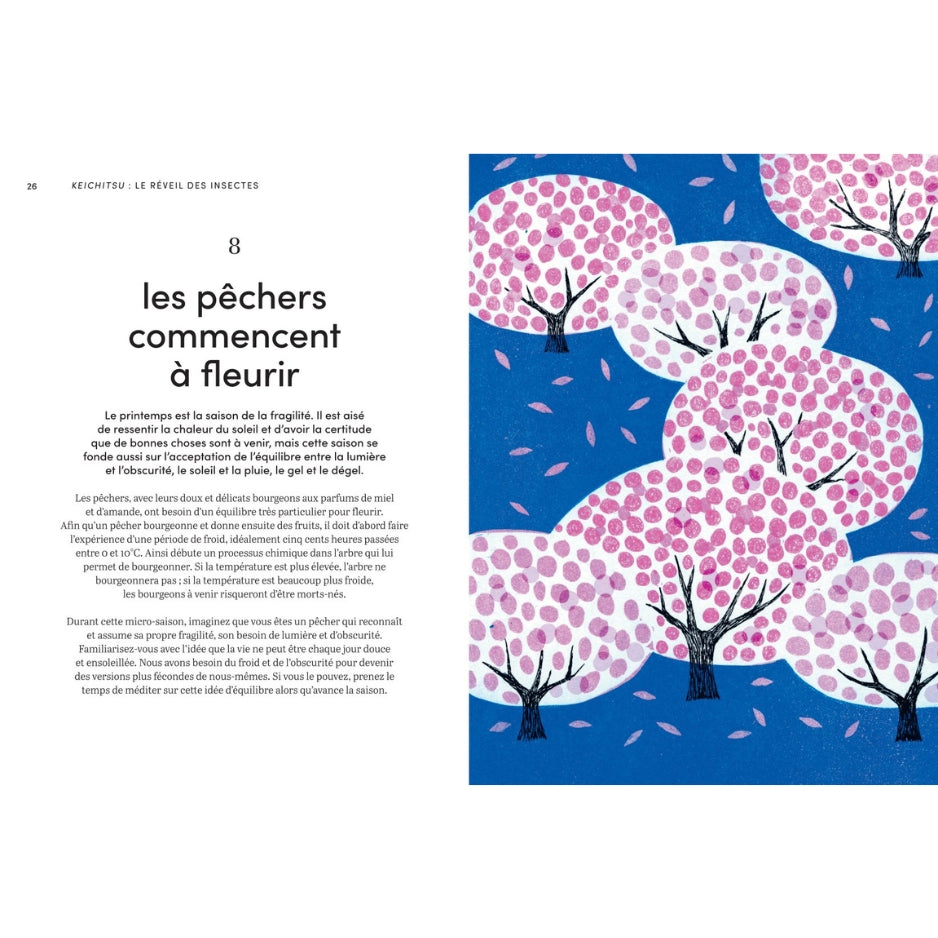 Micro-saisons japonaises - L'art de ralentir en suivant le calendrier traditionnel japonais