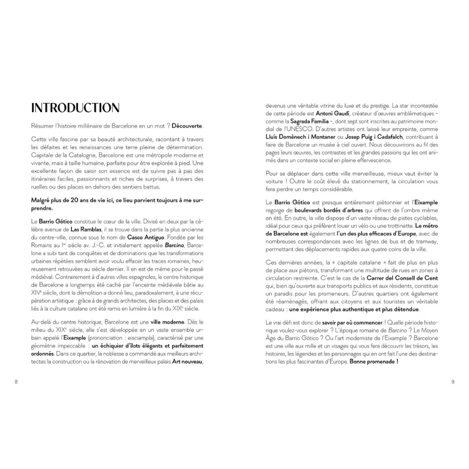 Barcelone à pied - Curiosités et petites découvertes