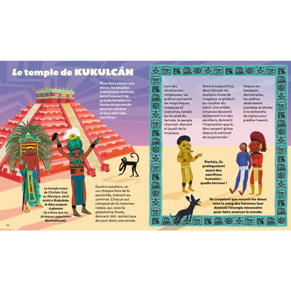 Les Mayas et les Aztèques racontés aux enfants