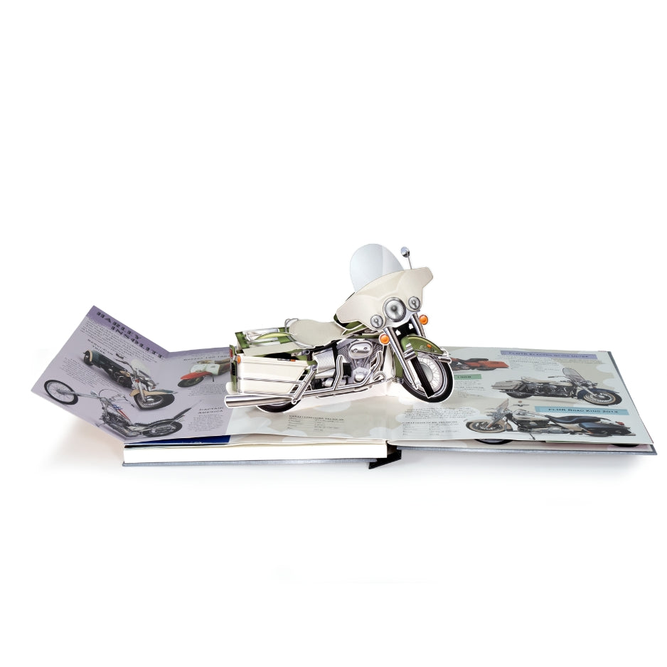 Harley Davidson pop-up - Histoire et modèles d'un mythe américain