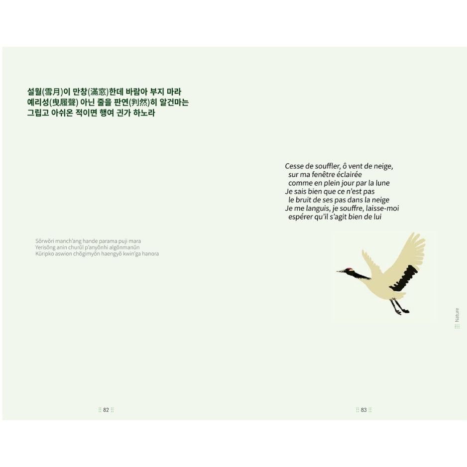 Sijo - Le rythme du temps. Un recueil de poèmes coréens traditionnels