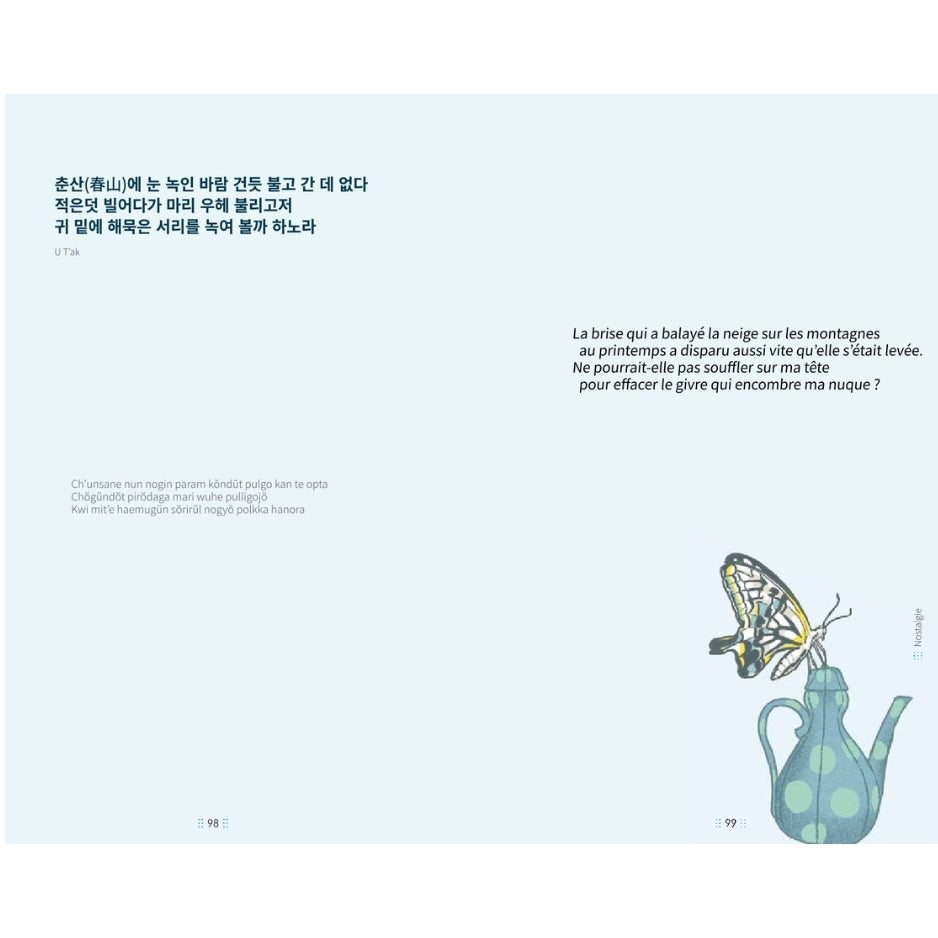 Sijo - Le rythme du temps. Un recueil de poèmes coréens traditionnels