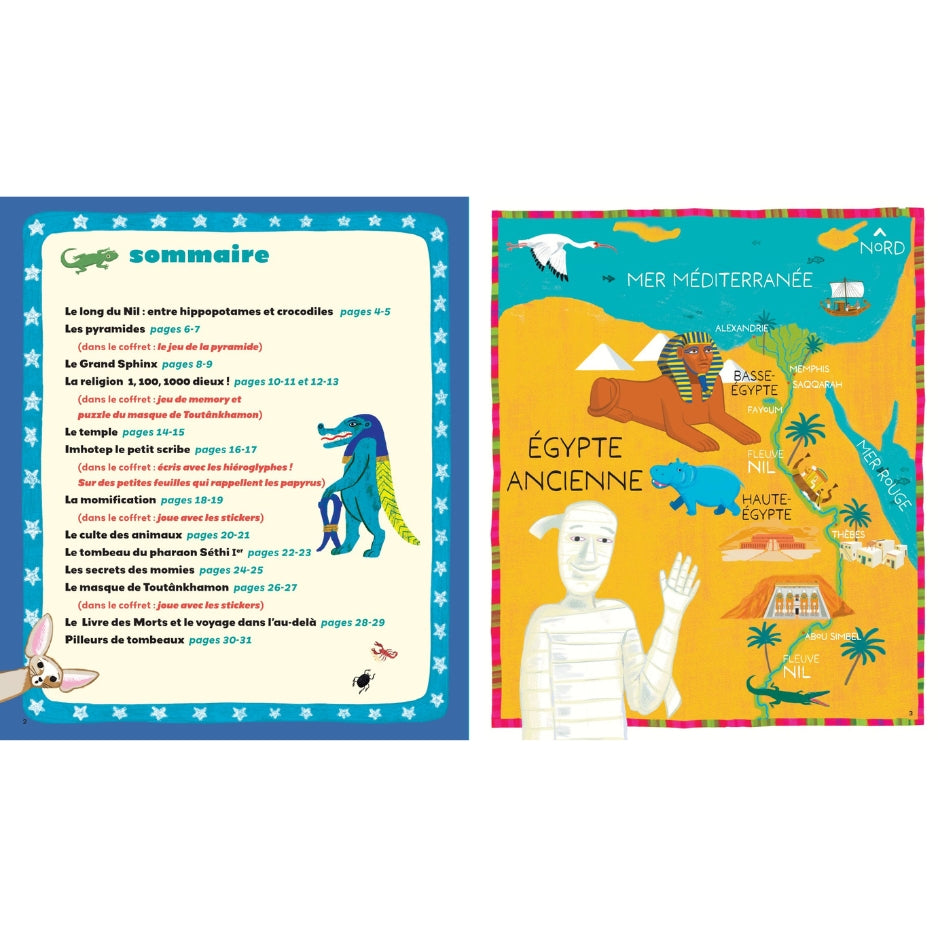 Égypte ancienne - Découvre en jouant le monde fantastique des pharaons