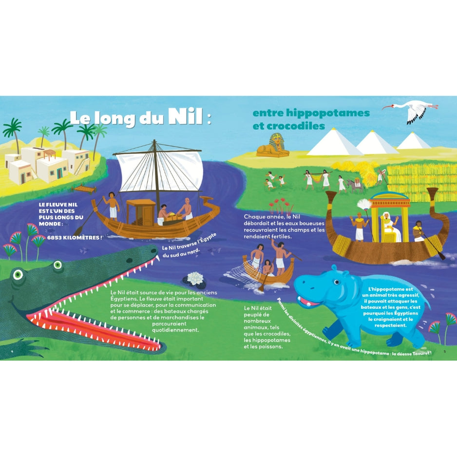 Égypte ancienne - Découvre en jouant le monde fantastique des pharaons