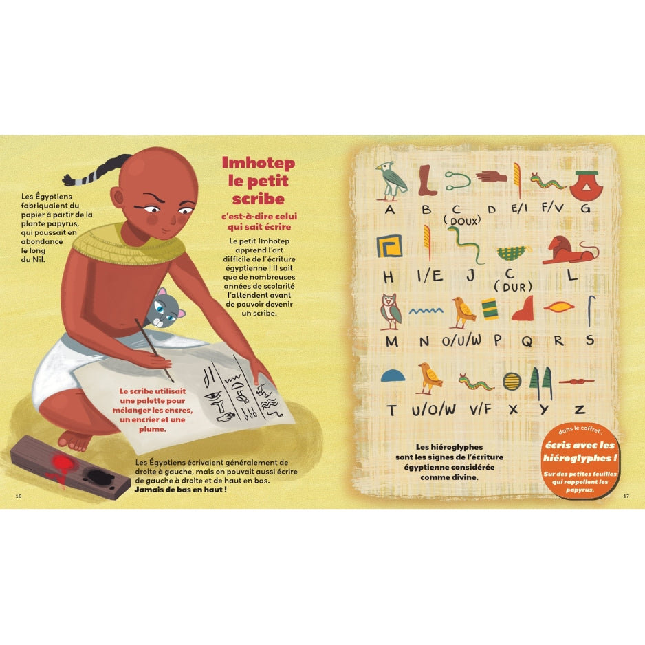 Égypte ancienne - Découvre en jouant le monde fantastique des pharaons