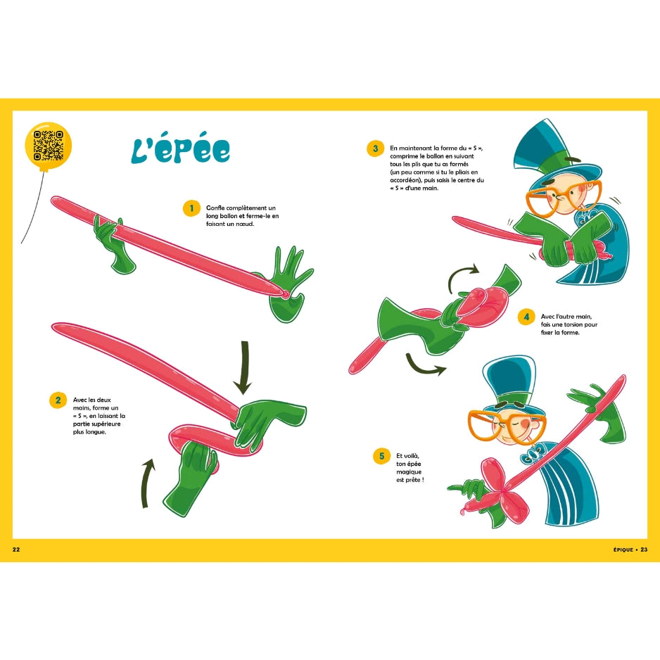 Le petit magicien des ballons - Créations magiques pour les enfants