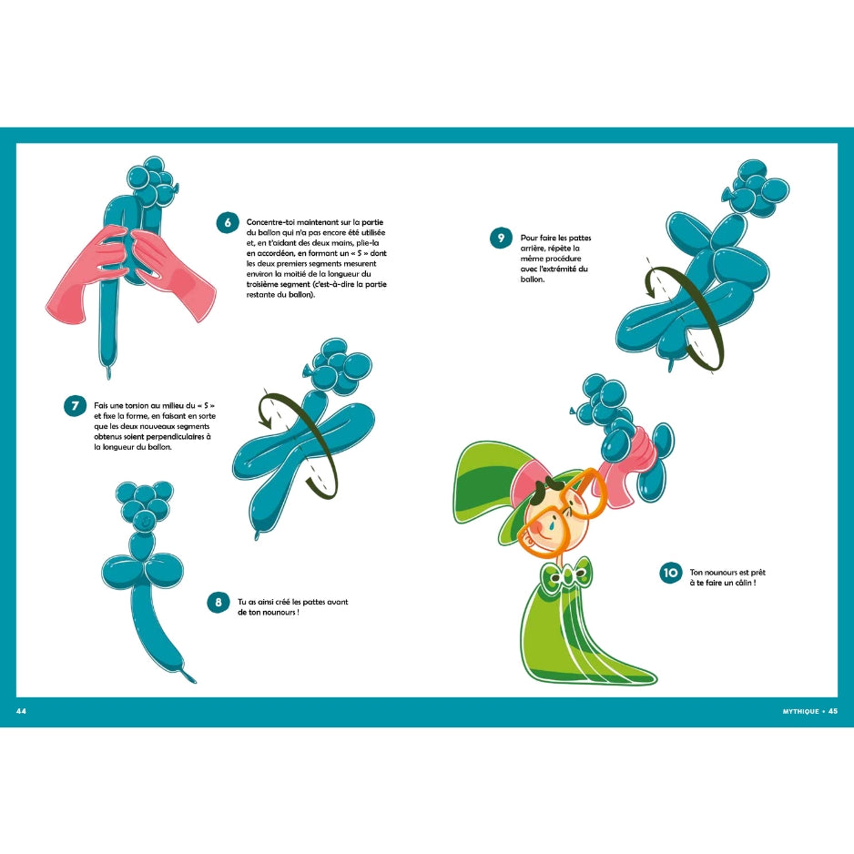 Le petit magicien des ballons - Créations magiques pour les enfants