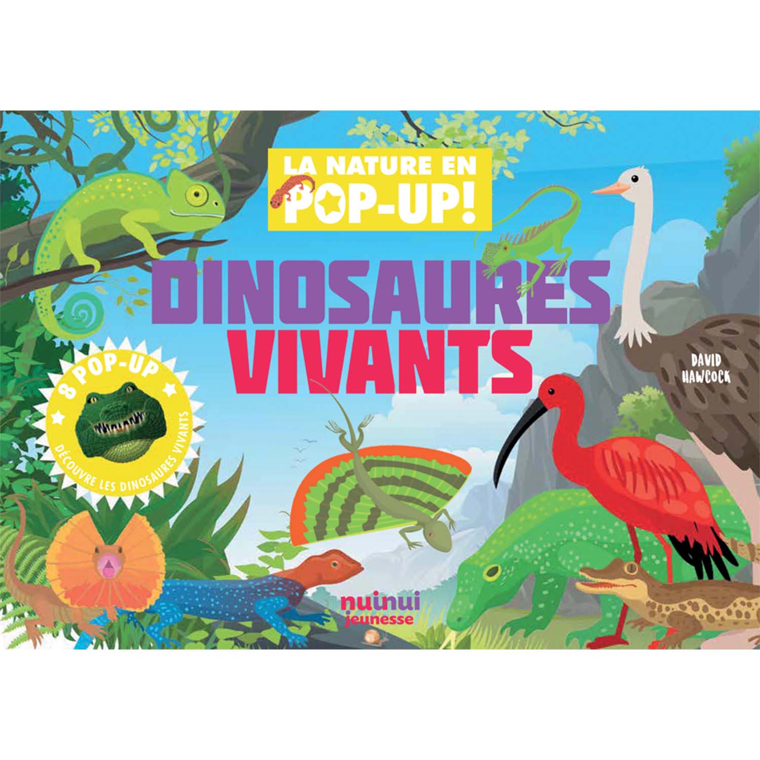 La nature en pop-up - Dinosaures vivants