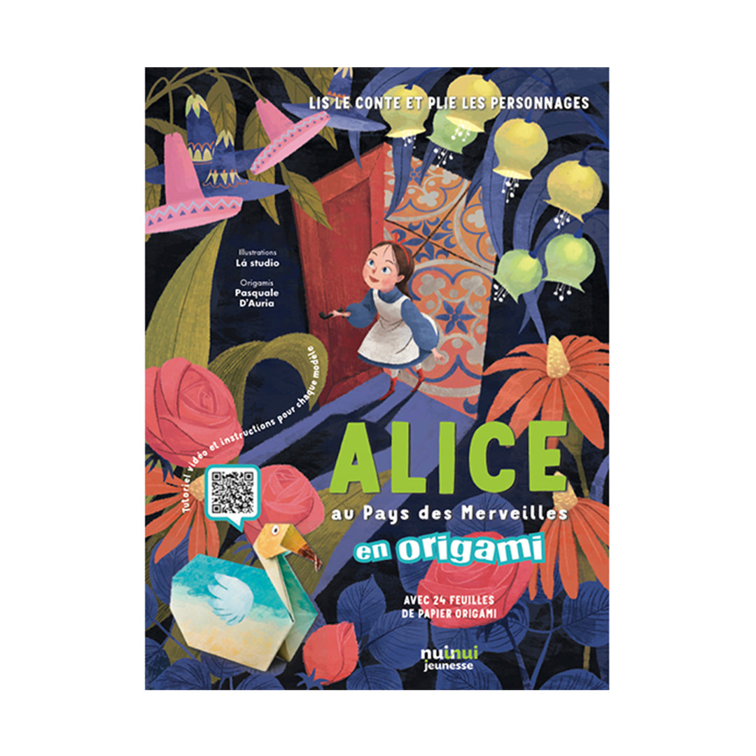 Alice au Pays des Merveilles en origami