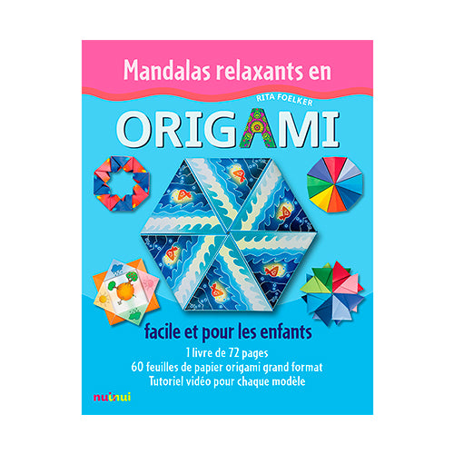 Mandalas relaxants en origami