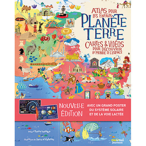 Planète terre - Atlas pour les enfants -  Nouvelle edition