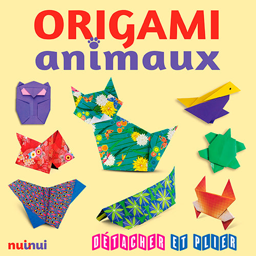 Détacher et plier - Origami animaux