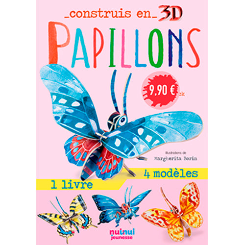 Construis en 3D – Papillons
