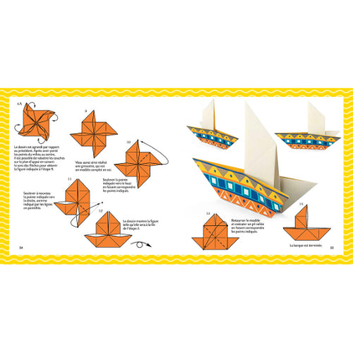 Détacher et plier - Origami de la mer