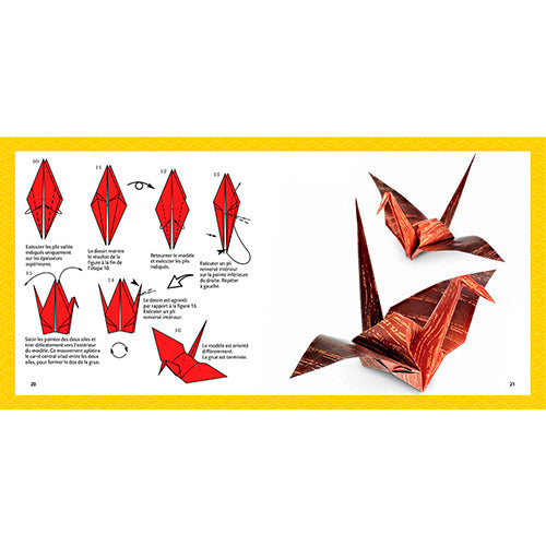 Coffret Origami 10 motifs abstraits