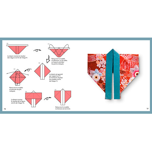 Coffret origami - 10 motifs japonais